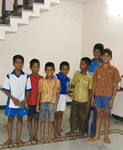 I bambini di ABChildren home for boys Pondy