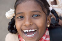 smiling girl